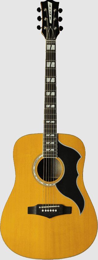 EKO Ranger 6 Vintage Reissue Natural Satin Akoestische Gitaar