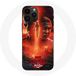Maniacase Hoesje voor iPhone 14 Pro Stranger Things Poster Serie Seizoen 5
