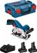 Bosch Professional BOSCH Cirkelzaag GKS 12V-26 (2 x 6,0 Ah accu's + GAL12V-40 oplader + L-Boxx 136 transportkoffer)