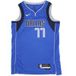 NBA Icon Edition 22 Dri-fit Swingman Jersey No 77 Luka Doncic Dalmav Game Royal