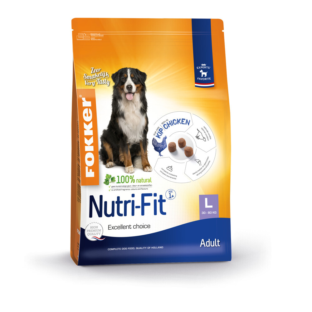 Fokke, R. Hondenvoer Nutri-Fit L 13 kg