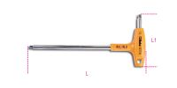 Beta 1/4" gebogen wringstaaf, met kracht handgreep Verchroomd 900T/44