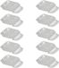 Makita 10x capuchon de contact pour toutes les batteries LXT 14,4 / 18 V ( 10x 450128-8 )