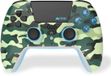 Freaks & Geeks Manette sans fil - Effet Hall - Capteur de mouvement - Vibration - Camouflage vert - PS5