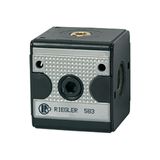 RIEGLER 100608-T 12 verdelers »multifix«, brede uitvoering, BG 1, G 3/8, 4 uitgangen, 1 stuk