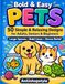 6. Bold & Easy Pets Colouring Book for Adults