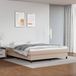 Maison Exclusive - Sommier tapissier marron cappuccino 160 x 200 cm en similicuir