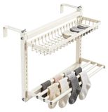Merkloos Dubbele Laag Radiator Kledingdroger 60 cm