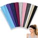 Styla Hair Hoofdbanden voor dames, elastisch, modieus, 10 stuks slipvaste hoofdbanden, geweldig voor spa, sport, yoga, pilates, hardlopen, sportschool, hoofdband, training (variëteit)