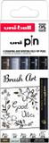 Uni-Ball Pin Set Brush Art 5 Stuk