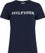Tommy Hilfiger T-shirt Korte Mouw REG MONOTYPE EMB C-NK SS Donkerblauw Maat S