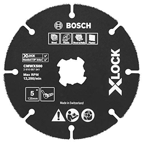 Bosch CMWX500 5" X-Lock Carbide Multi-Wheel