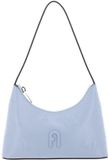 FURLA Diamante Mini Shoulder Bag Nuvola Lichtblauw Leren Schoudertas