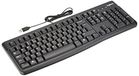 Logitech K120 Bedraad Toetsenbord voor Windows, UK Engels QWERTY indeling - Zwart