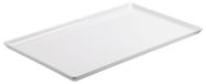 Bac de cuisson en mélaminé, format GN 1/1, blanc, 53 x 32,5 cm