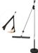 Markenlos SVGCommerce Lat Pulldown Fitness Equipment - 13-delige Set - Zwart