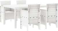vidaXL Eettafel Set