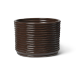 Ferm Living Pot Velours Côtelé Ø20x15 cm Carob Brown