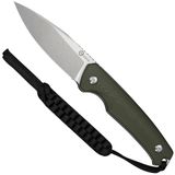 Civivi Altus Fixed Blade C20076B-1, Stonewashed 14C28N, OD Green G10 zakmes