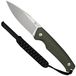 Civivi Altus Fixed Blade C20076B-1, Stonewashed 14C28N, OD Green G10 zakmes