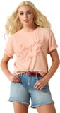 Ariat T-shirt Cowgirl at Heart Rose Clair Coton Manches Longues L