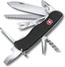 Victorinox Outrider Black Swiss Army Knife - 14 Functions - Black