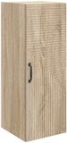 vidaXL Wandkast Sonoma Eiken 33 x 34,5 x 90 cm Bewerkt hout