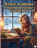 Winter Academia: A Snowbound Scholar's Coloring Book