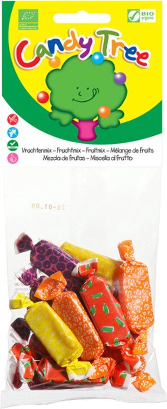 Candy Tree Vruchtentoffees Biologisch 75 gr