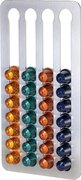 Jay Hill Jay Hill® Nespresso Cuphouder - Capsulehouder GESCHIKT VOOR Nespresso cups - Magnetisch - 40 Stuks - RVS - Zilver