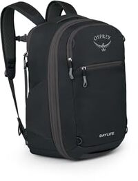 Osprey Daylite Expdbl Travel Pack 26+6 rugzak, uniseks, voor volwassenen, Zwart, Eén maat, Casual