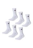 Champion Core 6PP Crew Sport Sokken uniseks-volwassene,Wit,43-46