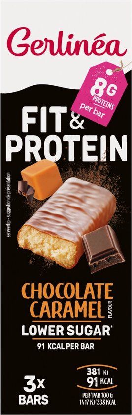 Gerlinea Repen Chocolade Caramel - 3 x 27 gr