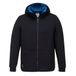 Portwest T831 Technisch Werkjack 2 Zakken Duurzaam Kangoeroezak Werkkleding | Zwart, 2XL, Lange Mouw, Fleece, Vochtafdrijvend en Ademend, Machinewasbaar, Vochtafvoerend, Ritssluiting