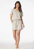 Schiesser - Short - Dames - Slips - Gebroken Wit - Effen - Linnen/Viscose Mix - Maat 34-36