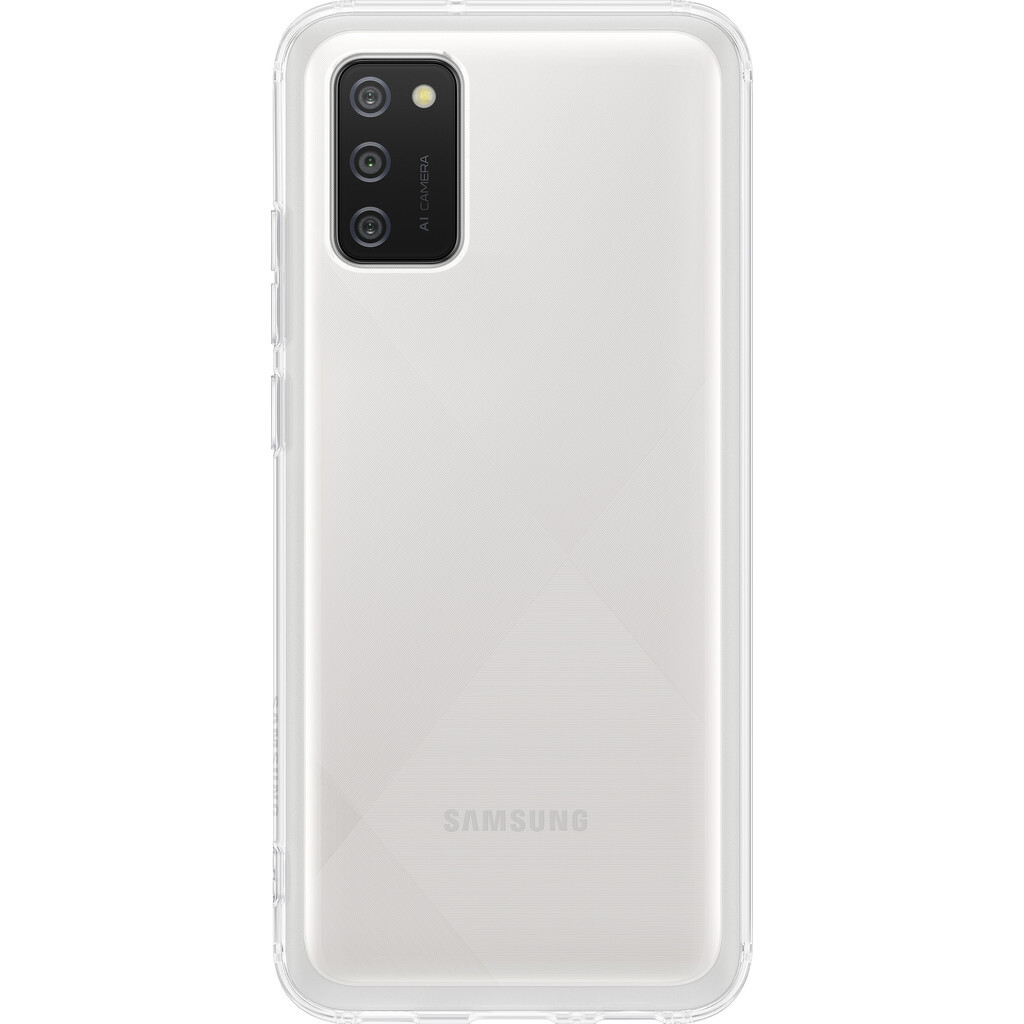 Samsung Galaxy A02s Soft Clear Back Cover Transparant