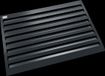 Evolar Achterplaat voor Airco Omkasting Donker Antraciet XS