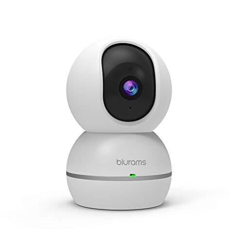 blurams S15F Dome-camera 1080P Snowman - camera voor gebruik binnenshuis gemotoriseerd - compatibel met Alexa Amazon
