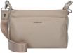 MANDARINA DUCK Sac bandoulière en cuir Mellow Leather Crossover Bag Warm Taupe