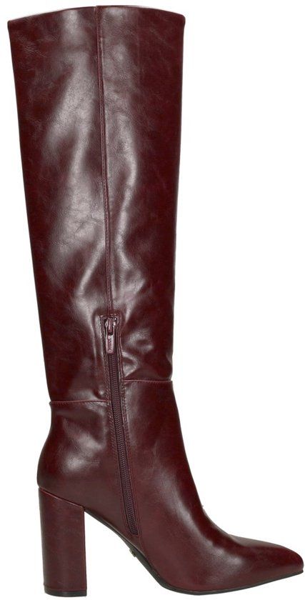 Mexx Krystal Indy Burgundy Red Women's High Heel Boots - Size 38