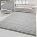 Abstract tapis gris clair/gris foncé 120 x 170 cm