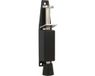 AMIG Doorstop - 1x - 120 x 25mm - 28mm slag - voetbediening - zwart