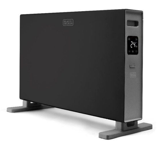 BLACK+DECKER BXCSH2001E Mobiele Convectorradiator 2000W Zwart