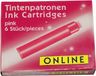 ONLINE Schreibgeräte ONLINE Standaard inktpatronen - Set van 6 - Universele vulpeninkt