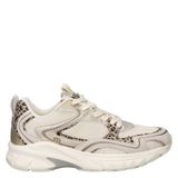 Maruti Novi chunky sneakers wit/panter/goud