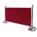 Bolero CF138 Bolero Canvas Barrière Rood met Roestvrij staalbevestigingen
