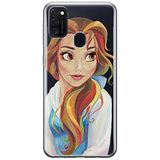ERT GROUP mobiel telefoonhoesje voor Samsung M21 origineel en officieel erkend Disney patroon Bella 003