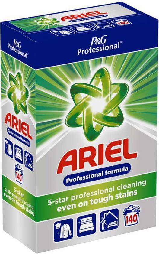 Ariel Professional Regular Waspoeder 9kg 140 Wasbeurten
