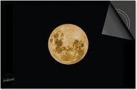 Dietrix Inductie beschermer 60x60 - Black en Gold - Maan