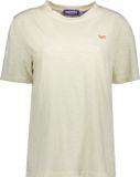 Superdry Vintage Surf Tee Dames T-shirt - Crème - Maat M